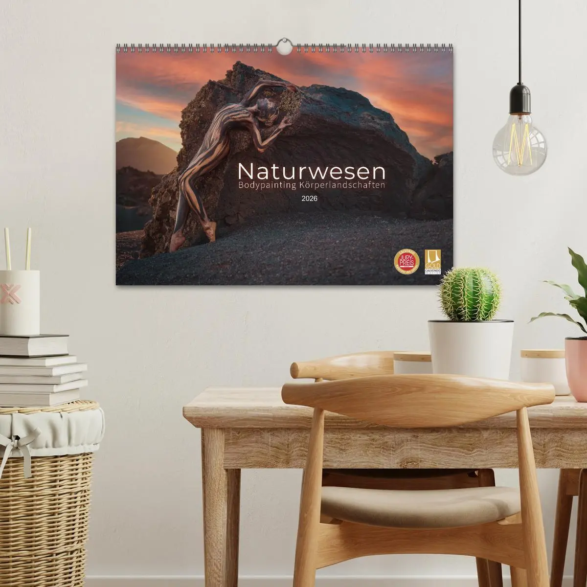 Bild: 9783457534304 | Naturwesen - Bodypainting Körperlandschaften (Wandkalender 2026 DIN...