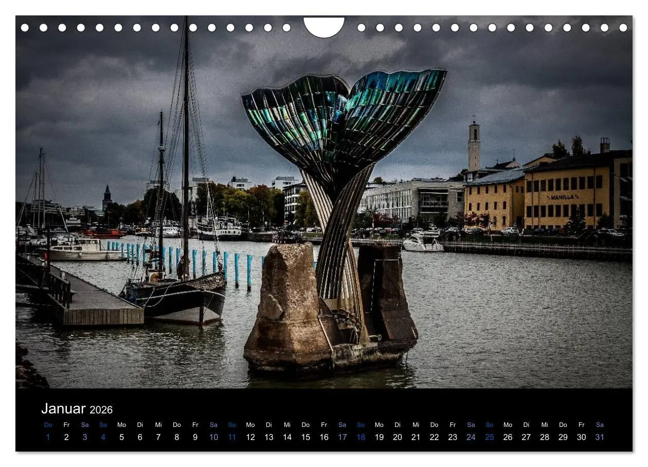 Bild: 9783516174304 | Turku / Finnland (Wandkalender 2026 DIN A4 quer), CALVENDO...