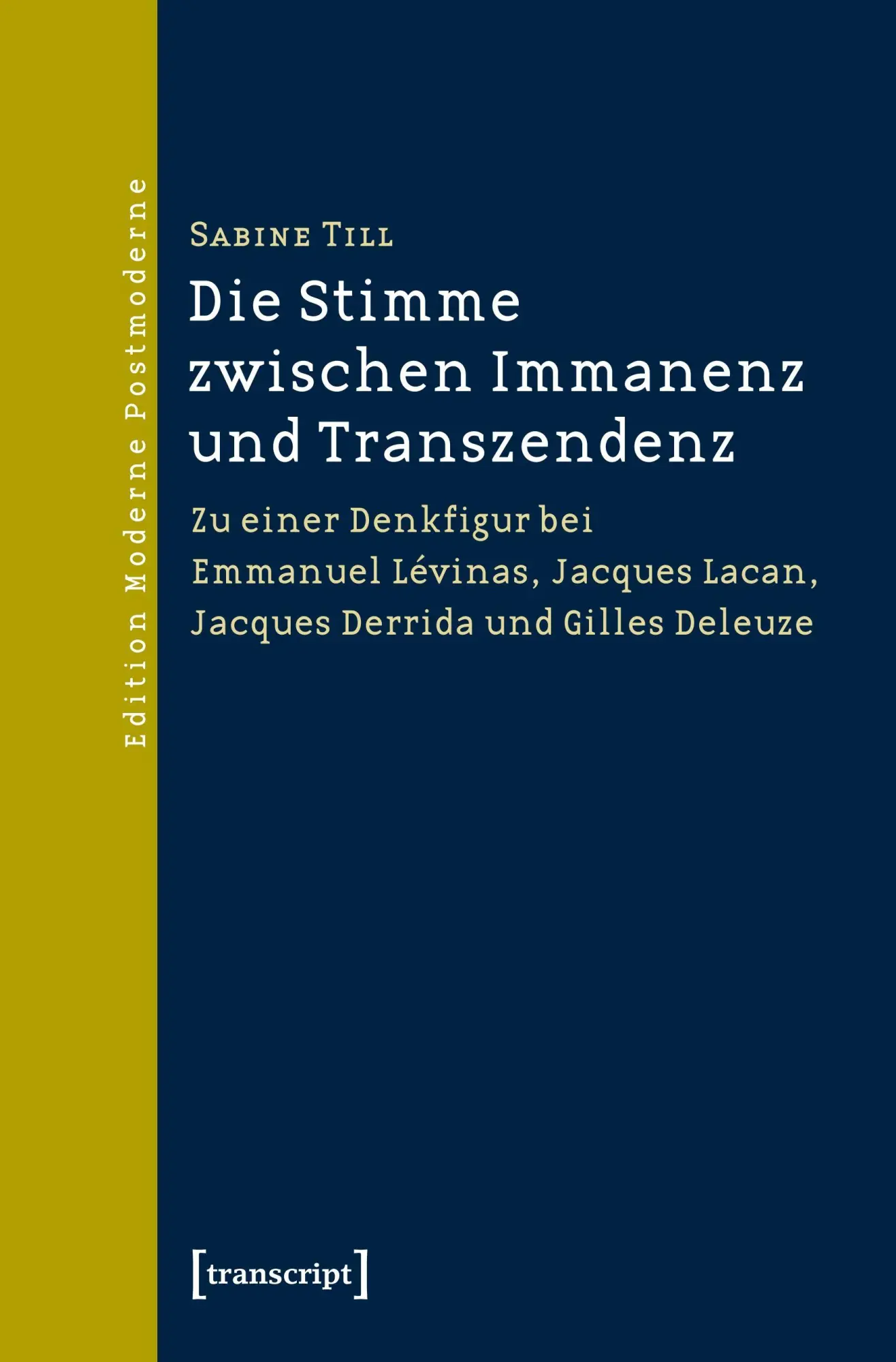 Cover: 9783837624304 | Die Stimme zwischen Immanenz und Transzendenz | Sabine Till | Buch