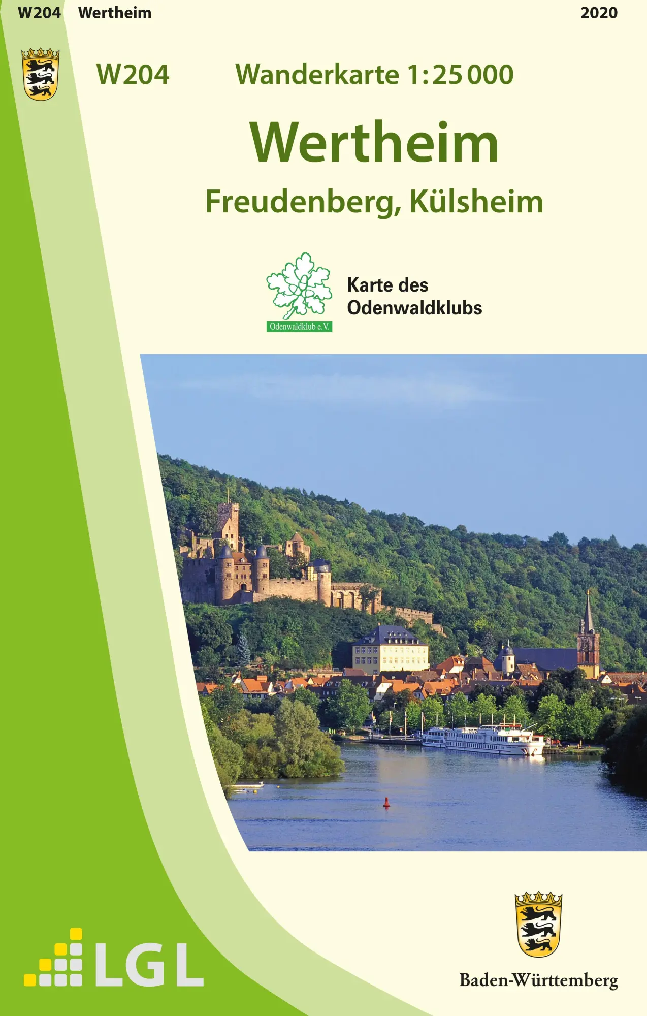 Cover: 9783863984304 | Wanderkarte 1:25 000 Wertheim | Freudenberg, Külsheim | LGL | 2 S.