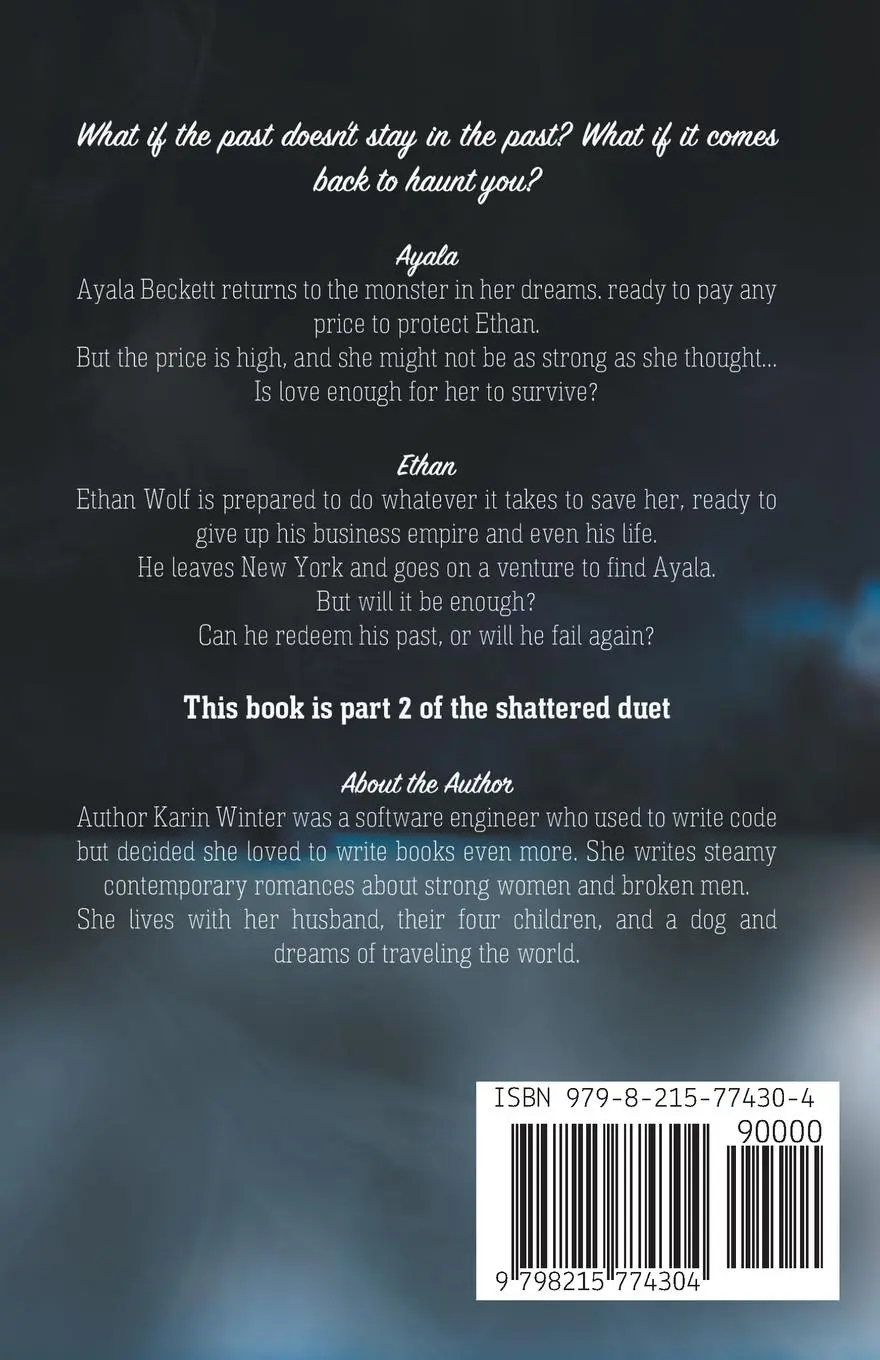 Rückseite: 9798215774304 | Shattered Secrets | Karin Winter | Taschenbuch | Englisch | 2023