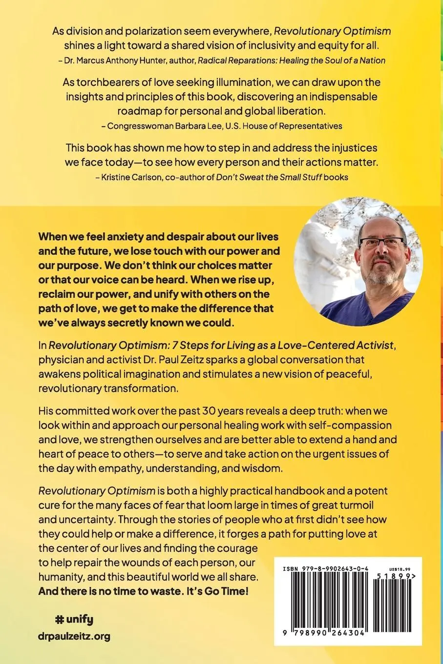 Rückseite: 9798990264304 | Revolutionary Optimism | 7-Steps to Living As a Love-Centered Activist