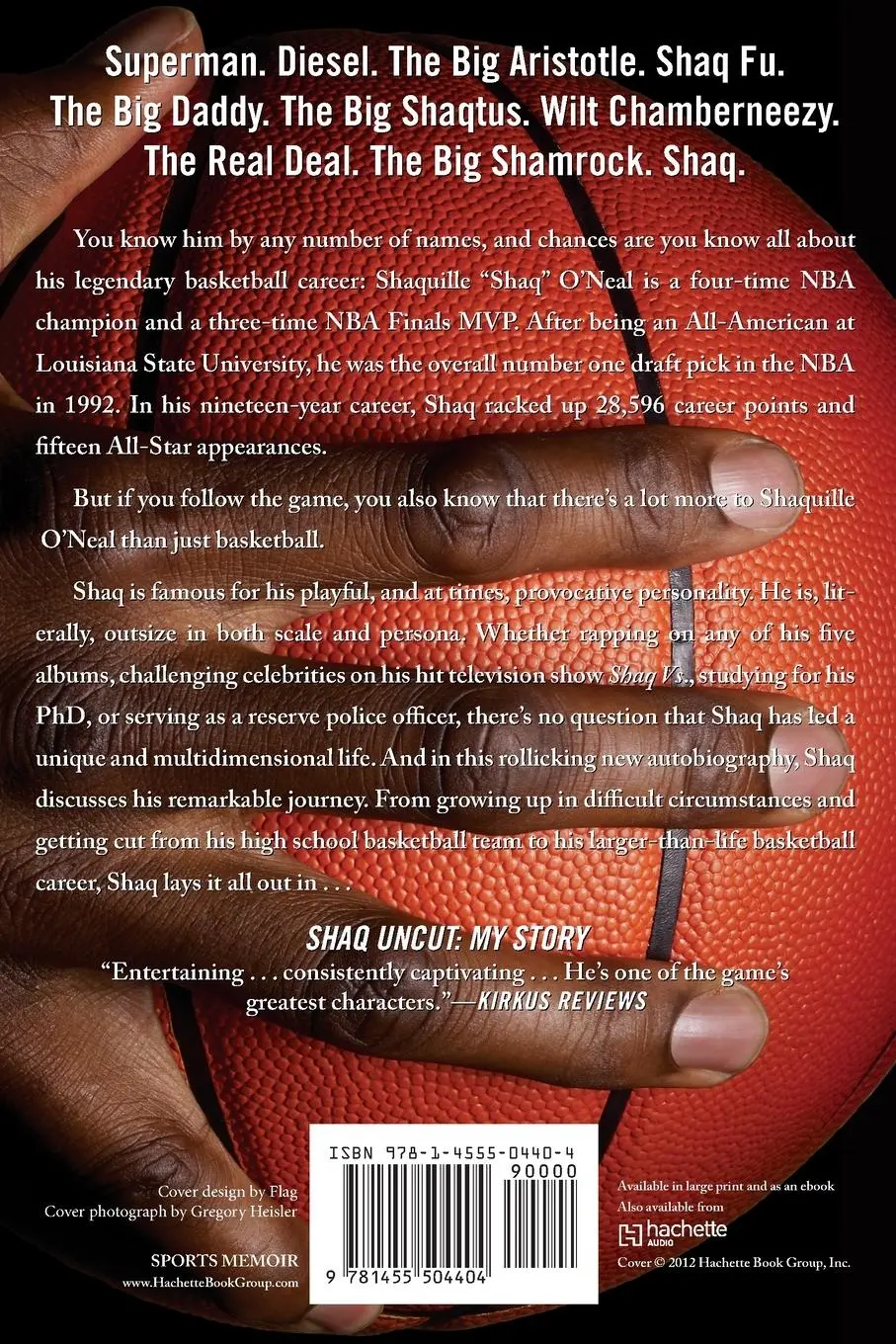 Rückseite: 9781455504404 | Shaq Uncut | My Story | Shaquille O'Neal | Taschenbuch | Englisch