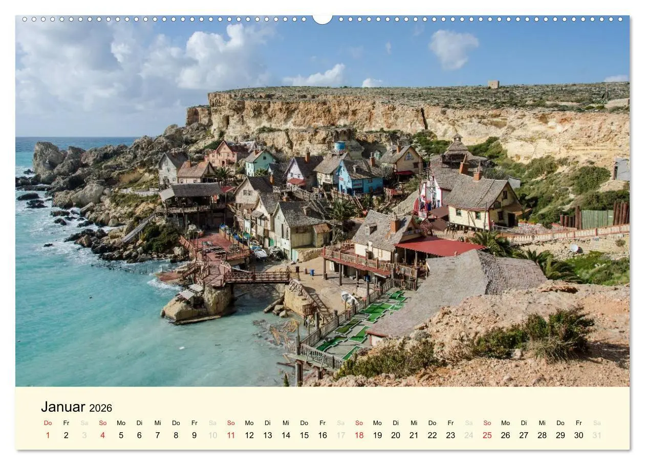 Bild: 9783516094404 | Malta und Gozo, Perlen im Mittelmeer (Wandkalender 2026 DIN A2...