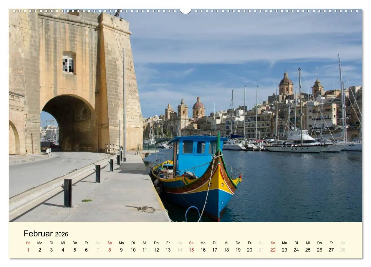 Bild: 9783516094404 | Malta und Gozo, Perlen im Mittelmeer (Wandkalender 2026 DIN A2...