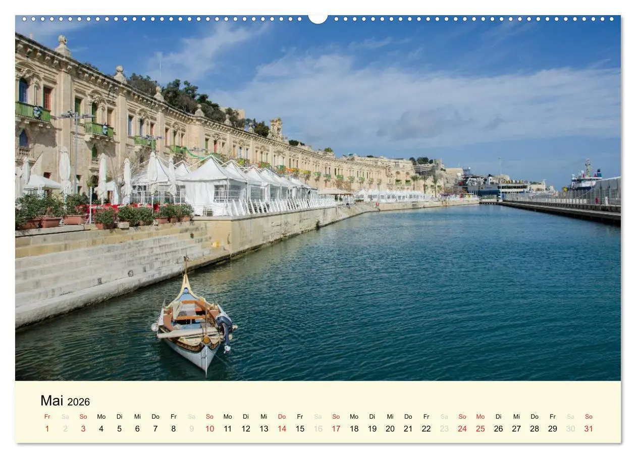 Bild: 9783516094404 | Malta und Gozo, Perlen im Mittelmeer (Wandkalender 2026 DIN A2...