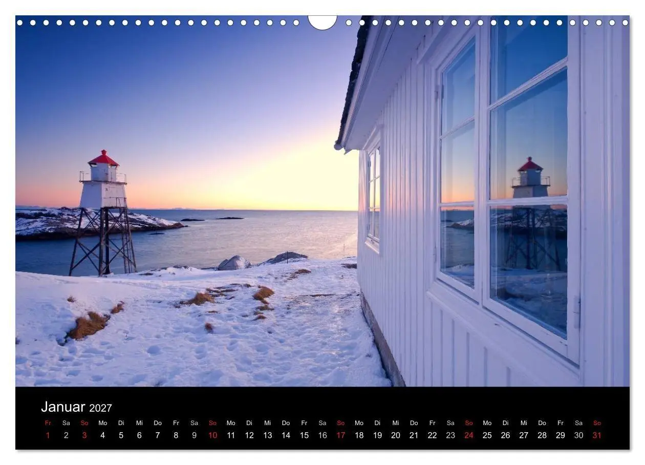 Bild: 9783594214404 | Norwegen (Wandkalender 2027 DIN A3 quer), CALVENDO Monatskalender