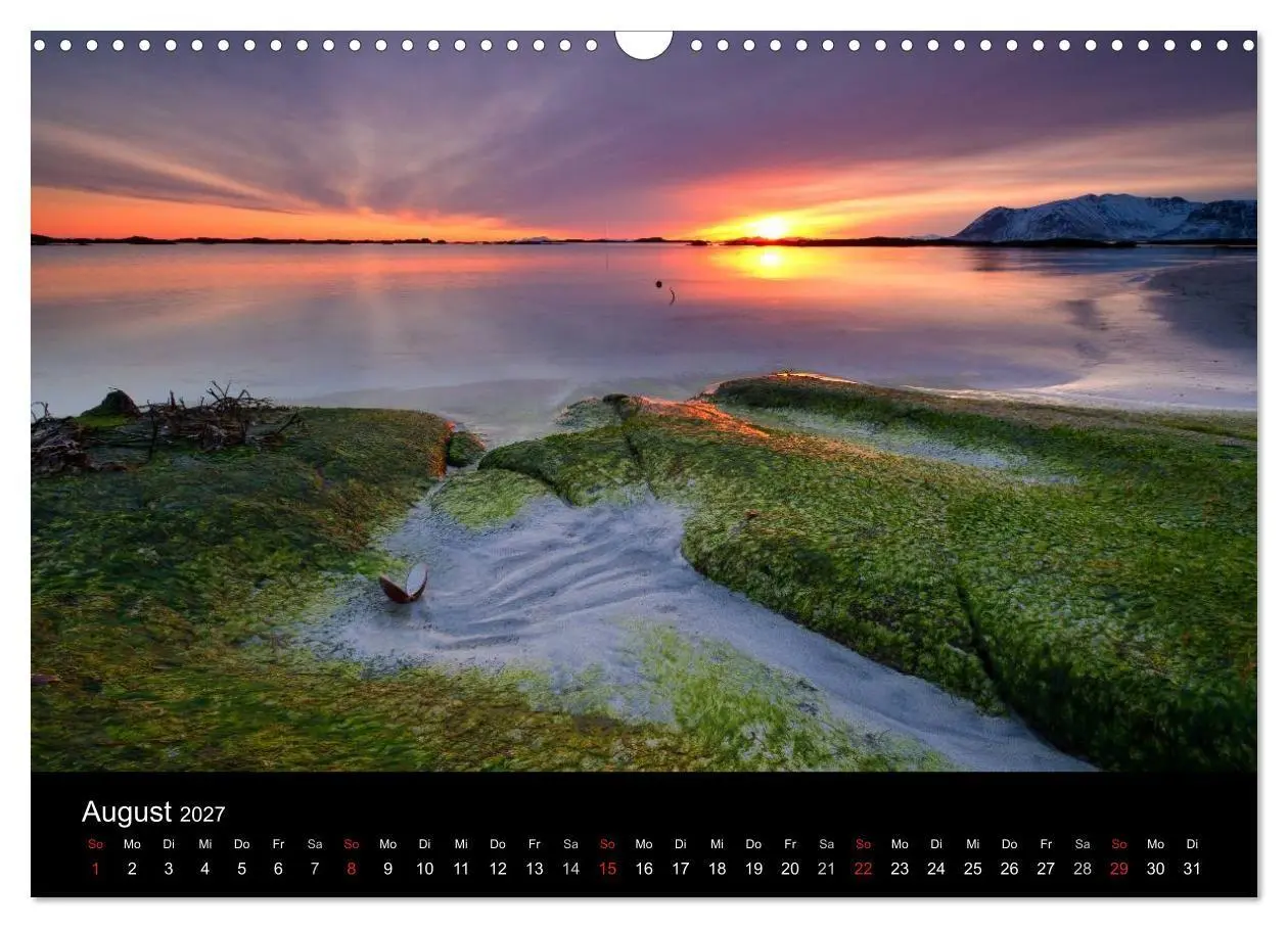 Bild: 9783594214404 | Norwegen (Wandkalender 2027 DIN A3 quer), CALVENDO Monatskalender