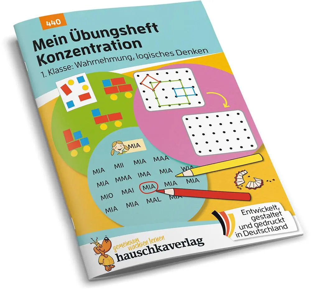 Bild: 9783881004404 | Mein Übungsheft Konzentration - Schulanfang: Wahrnehmung, logisches...