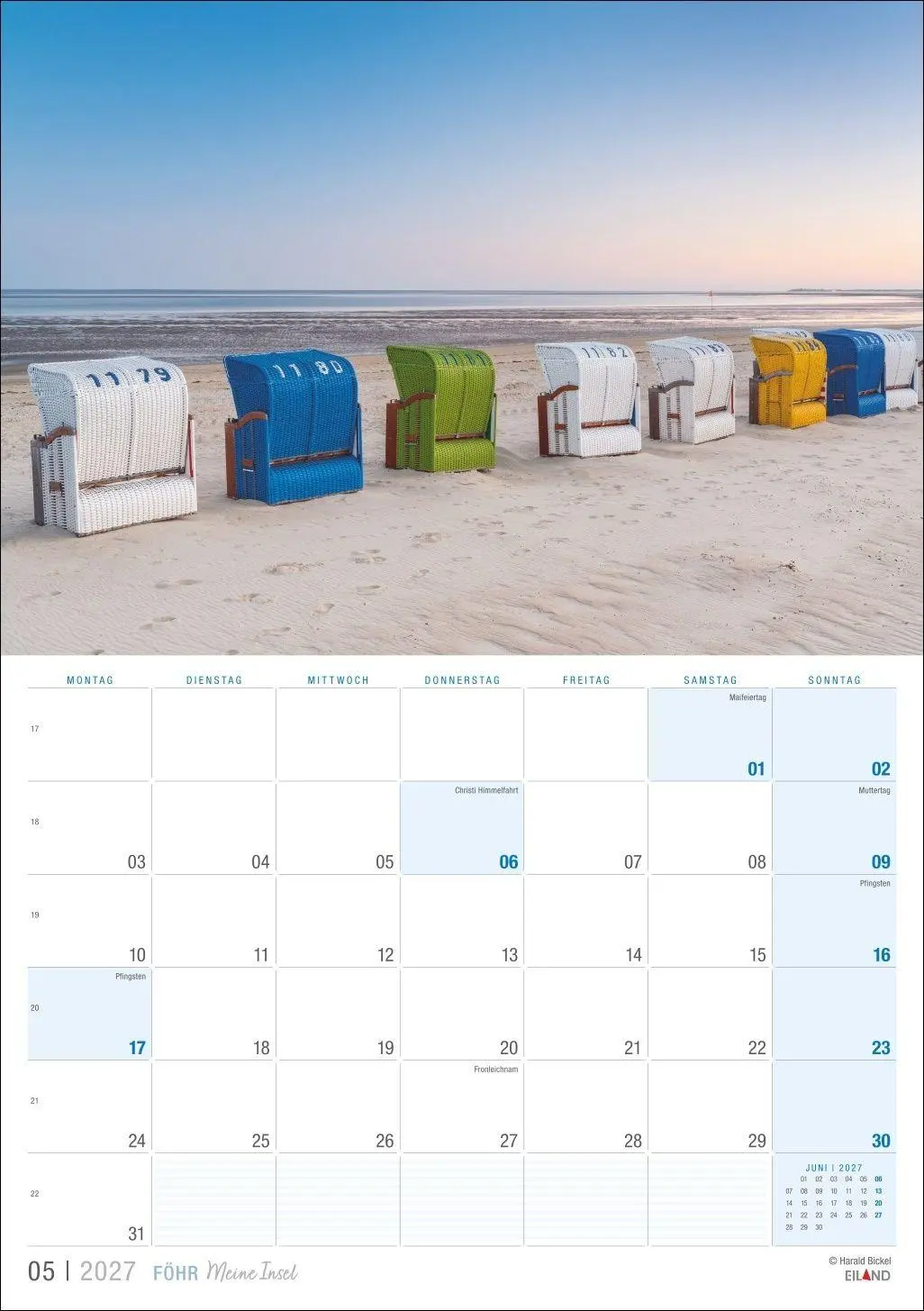 Bild: 9783964024404 | Föhr ...meine Insel Kalender 2027 | Eiland | Kalender | 13 S. | 2027