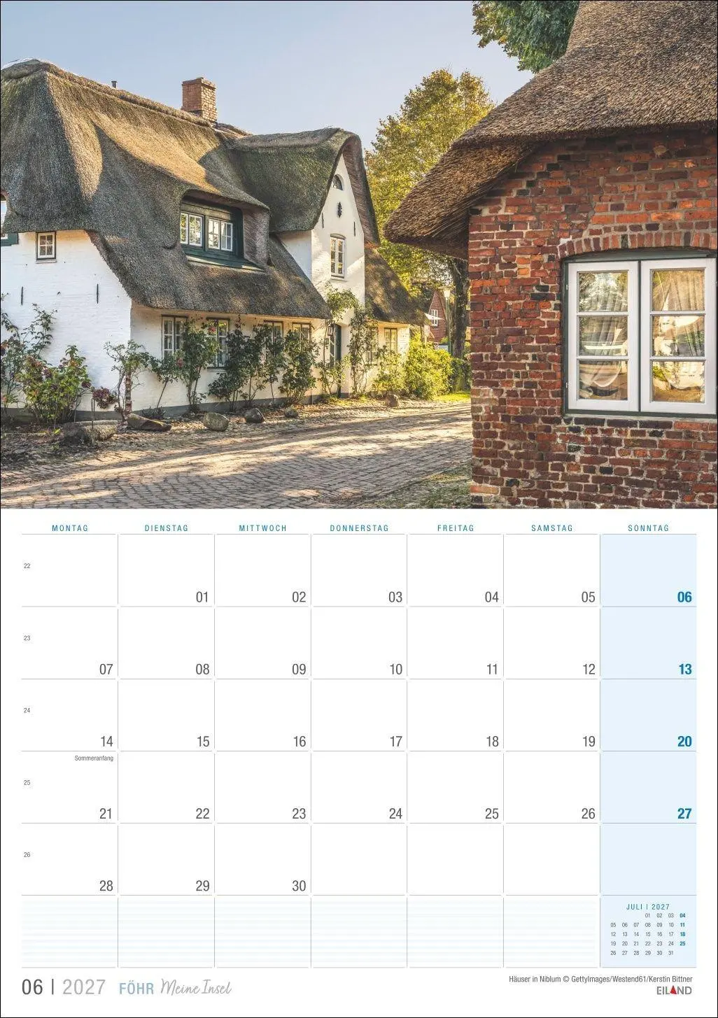 Bild: 9783964024404 | Föhr ...meine Insel Kalender 2027 | Eiland | Kalender | 13 S. | 2027