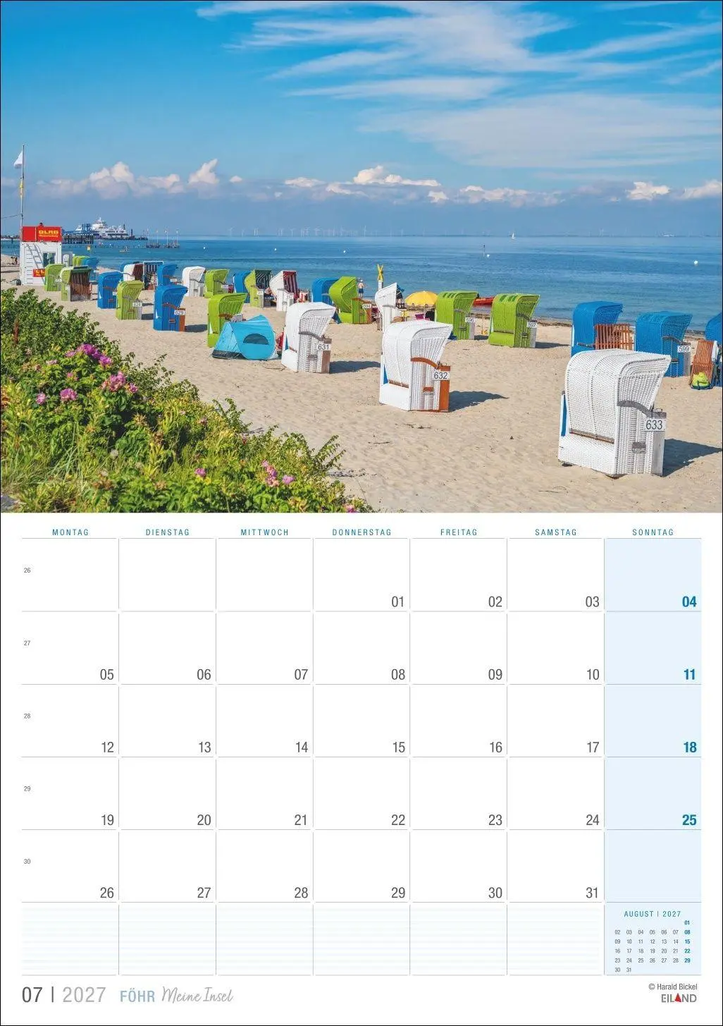 Bild: 9783964024404 | Föhr ...meine Insel Kalender 2027 | Eiland | Kalender | 13 S. | 2027