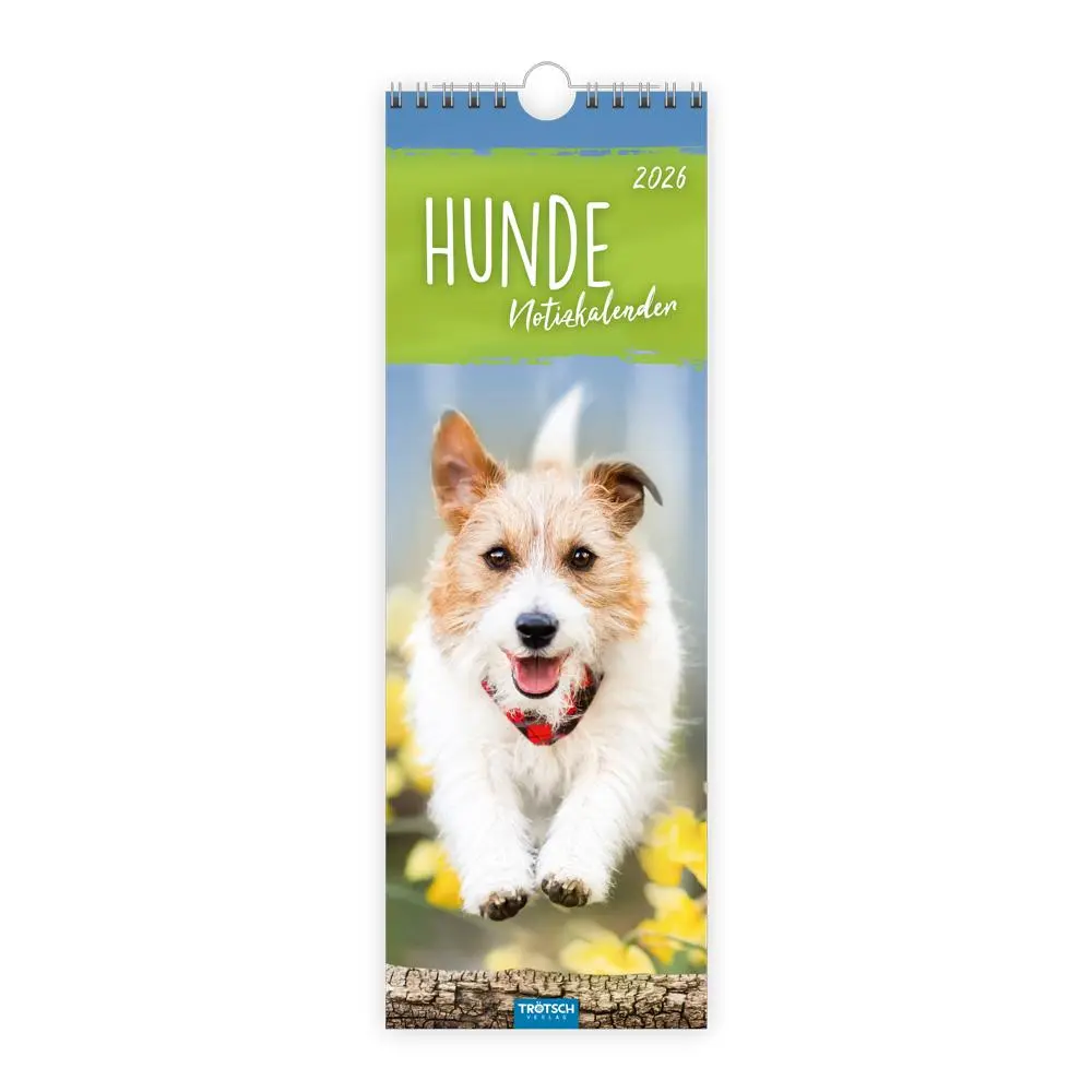 Cover: 9783988024404 | Trötsch Streifenkalender Hunde 2026 Notizkalender | KG | Kalender