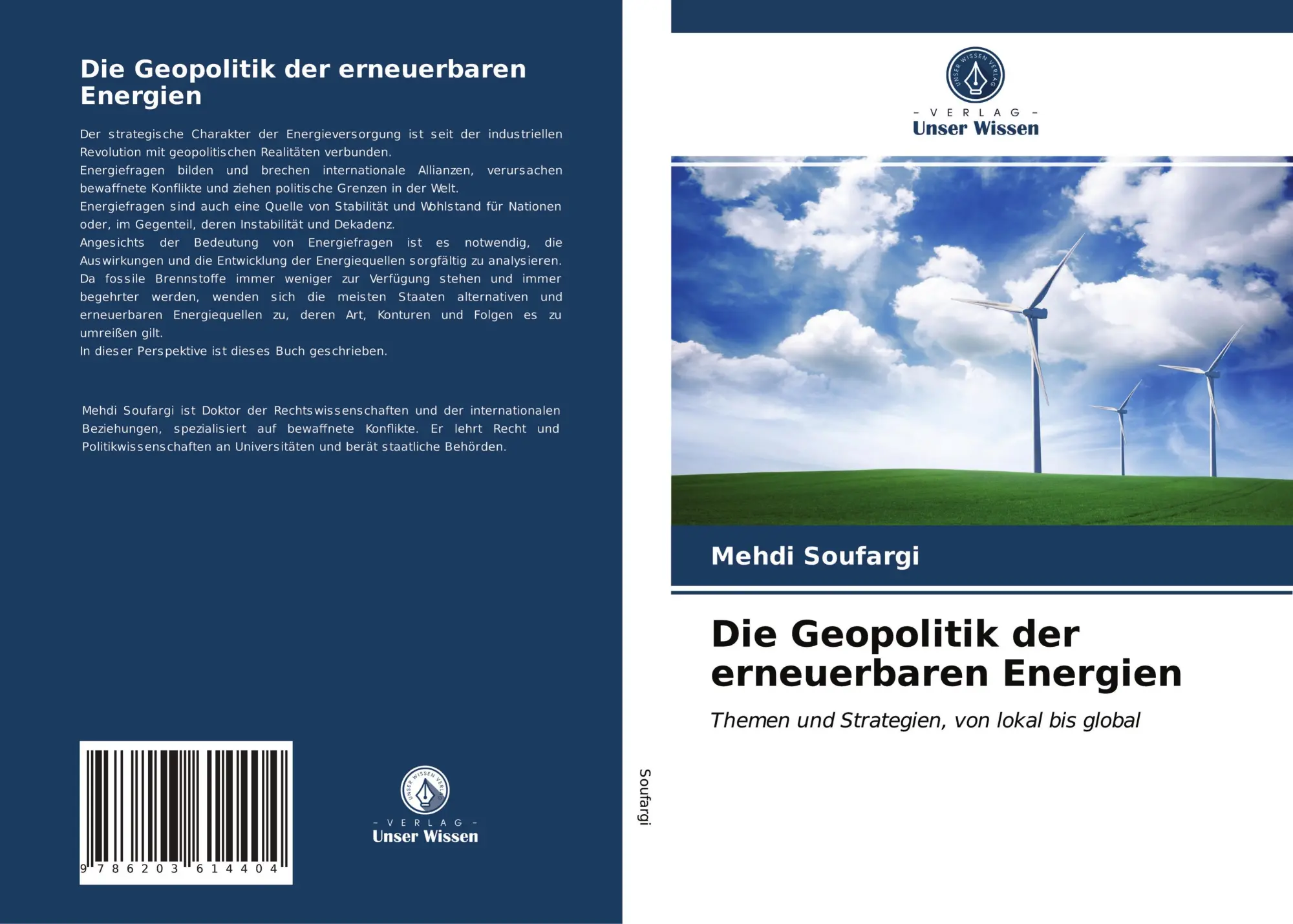 Cover: 9786203614404 | Die Geopolitik der erneuerbaren Energien | Mehdi Soufargi | Buch