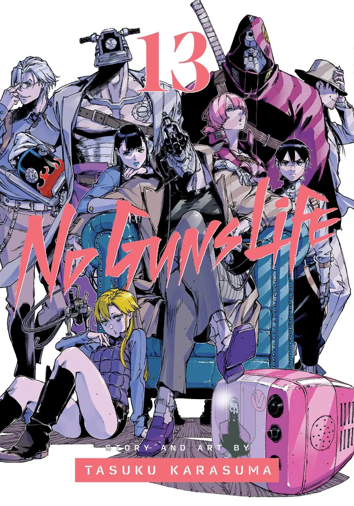 Cover: 9781974734504 | No Guns Life, Vol. 13 | Tasuku Karasuma | Taschenbuch | Englisch