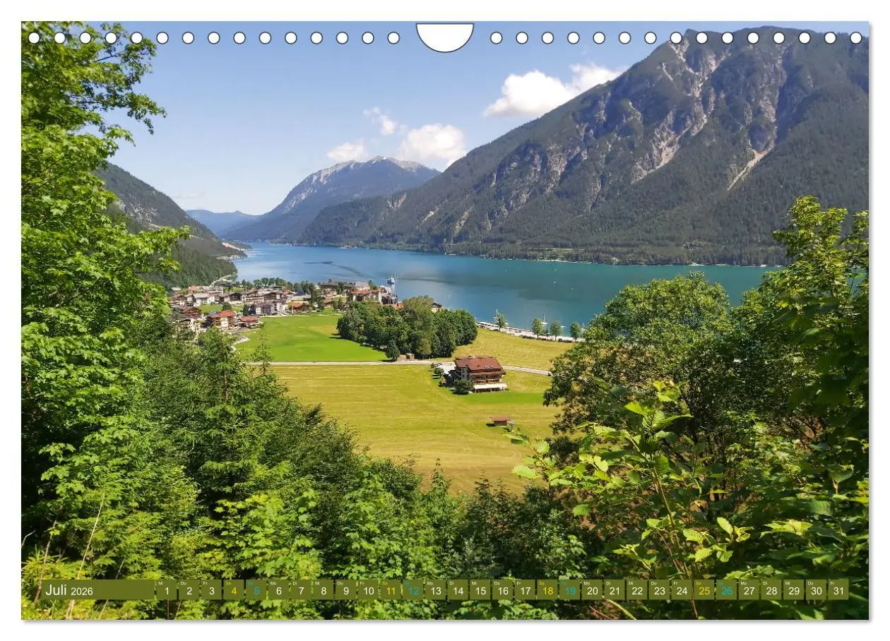 Bild: 9783457374504 | ACHENSEE Impressionen (Wandkalender 2026 DIN A4 quer), CALVENDO...
