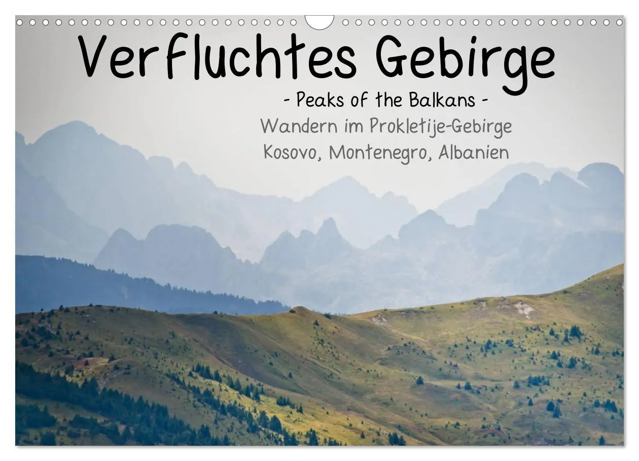 Cover: 9783457754504 | Verfluchtes Gebirge - Peaks of the Balkans - Wandern im...
