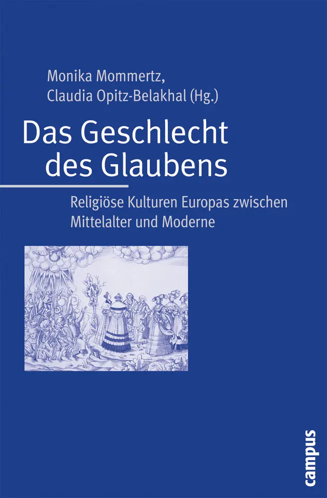 Cover: 9783593384504 | Das Geschlecht des Glaubens | Monika Mommertz (u. a.) | Taschenbuch