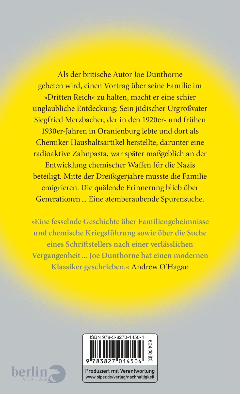 Rückseite: 9783827014504 | Kinder des Radiums | Auf den Spuren meiner jüdischen Familie | Buch