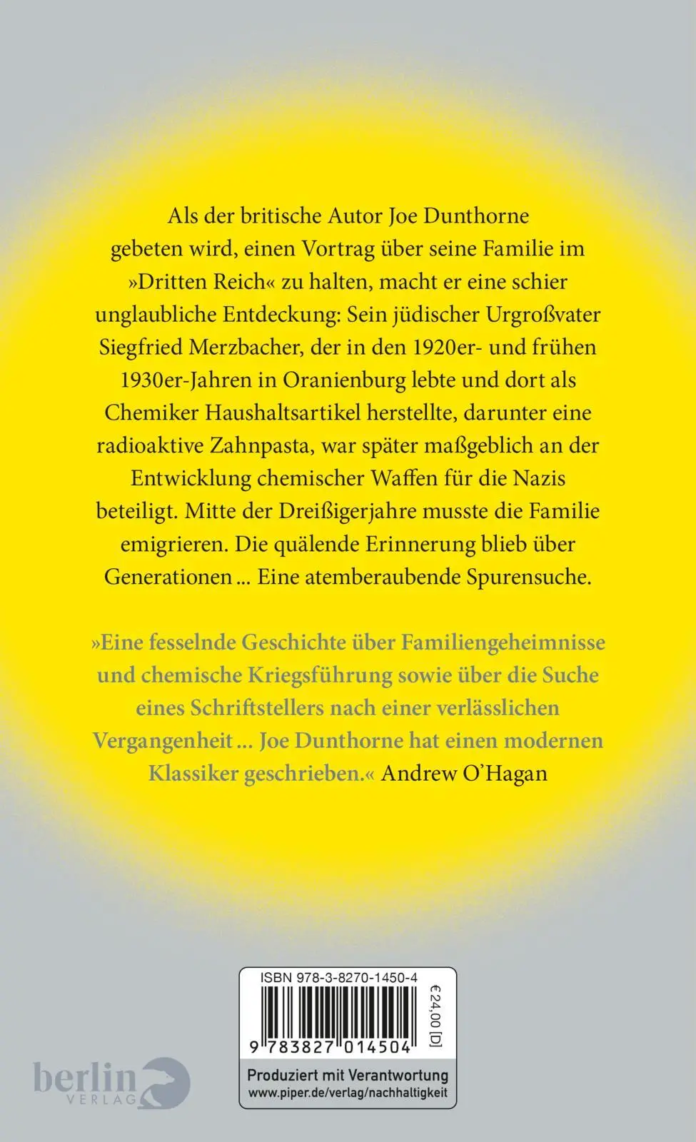 Rückseite: 9783827014504 | Kinder des Radiums | Auf den Spuren meiner jüdischen Familie | Buch