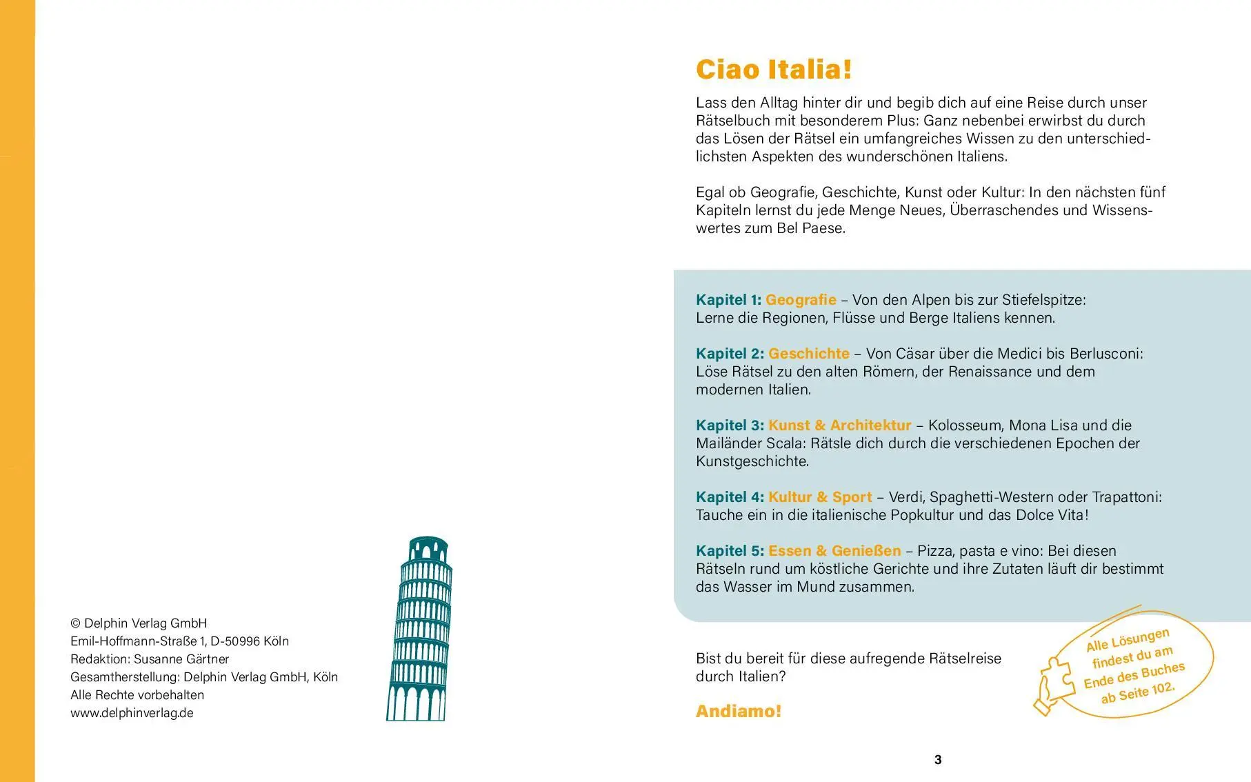 Bild: 9783961284504 | Italien I Wissen in Rätseln | Taschenbuch | Deutsch | 2025