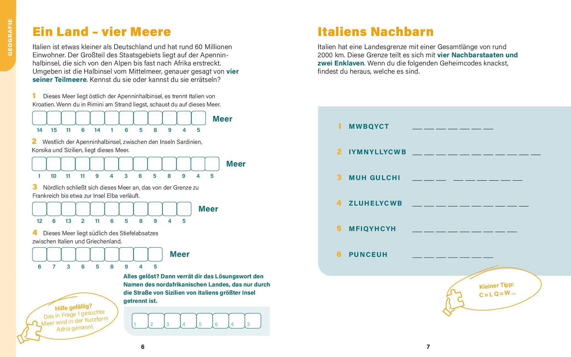 Bild: 9783961284504 | Italien I Wissen in Rätseln | Taschenbuch | Deutsch | 2025