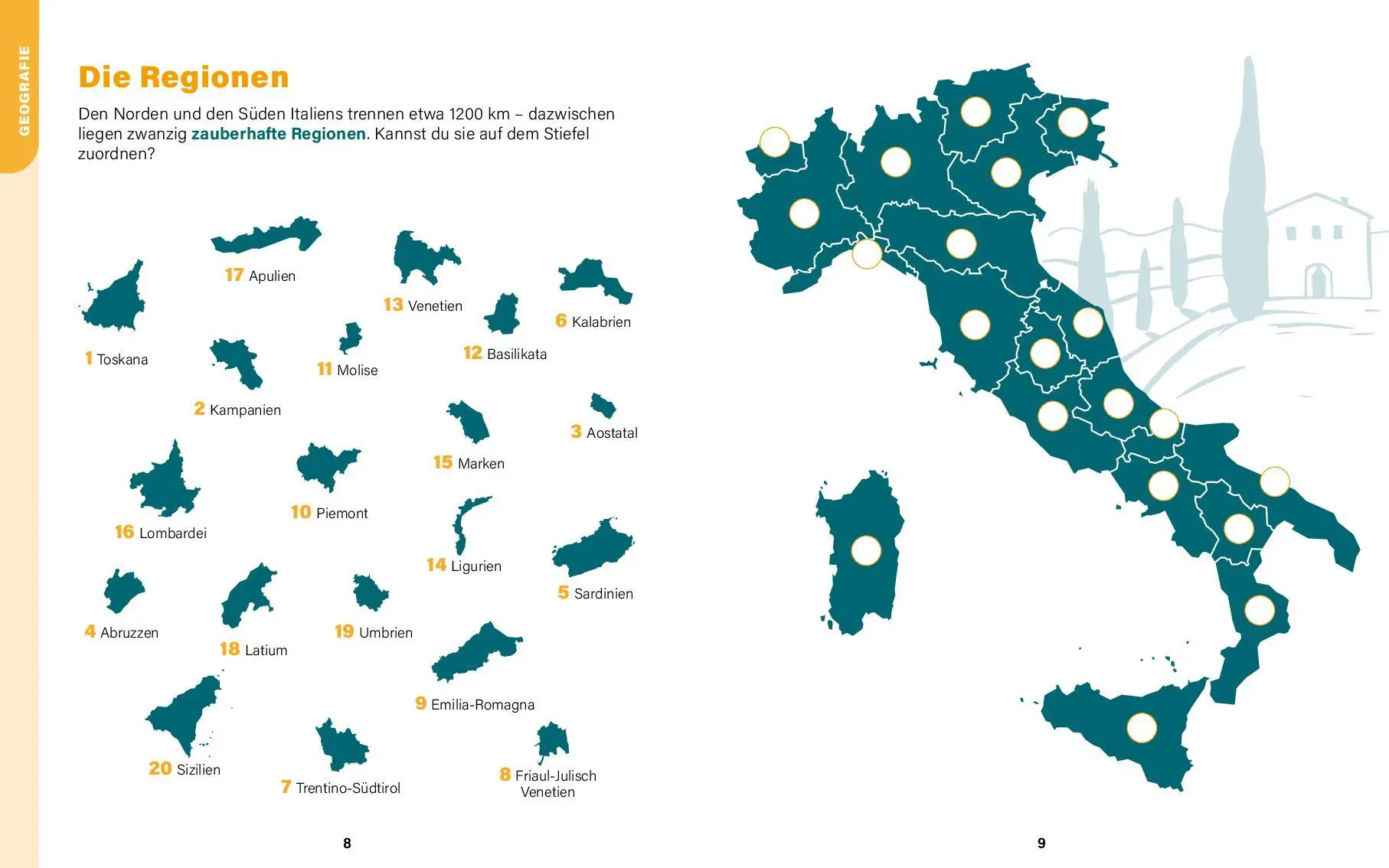 Bild: 9783961284504 | Italien I Wissen in Rätseln | Taschenbuch | Deutsch | 2025