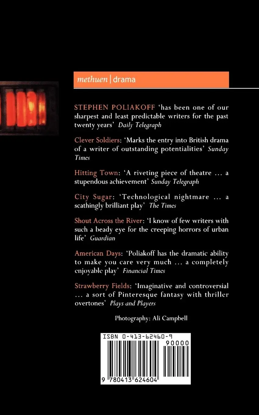 Rückseite: 9780413624604 | Poliakoff | Plays One | Stephen Poliakoff | Taschenbuch | Englisch