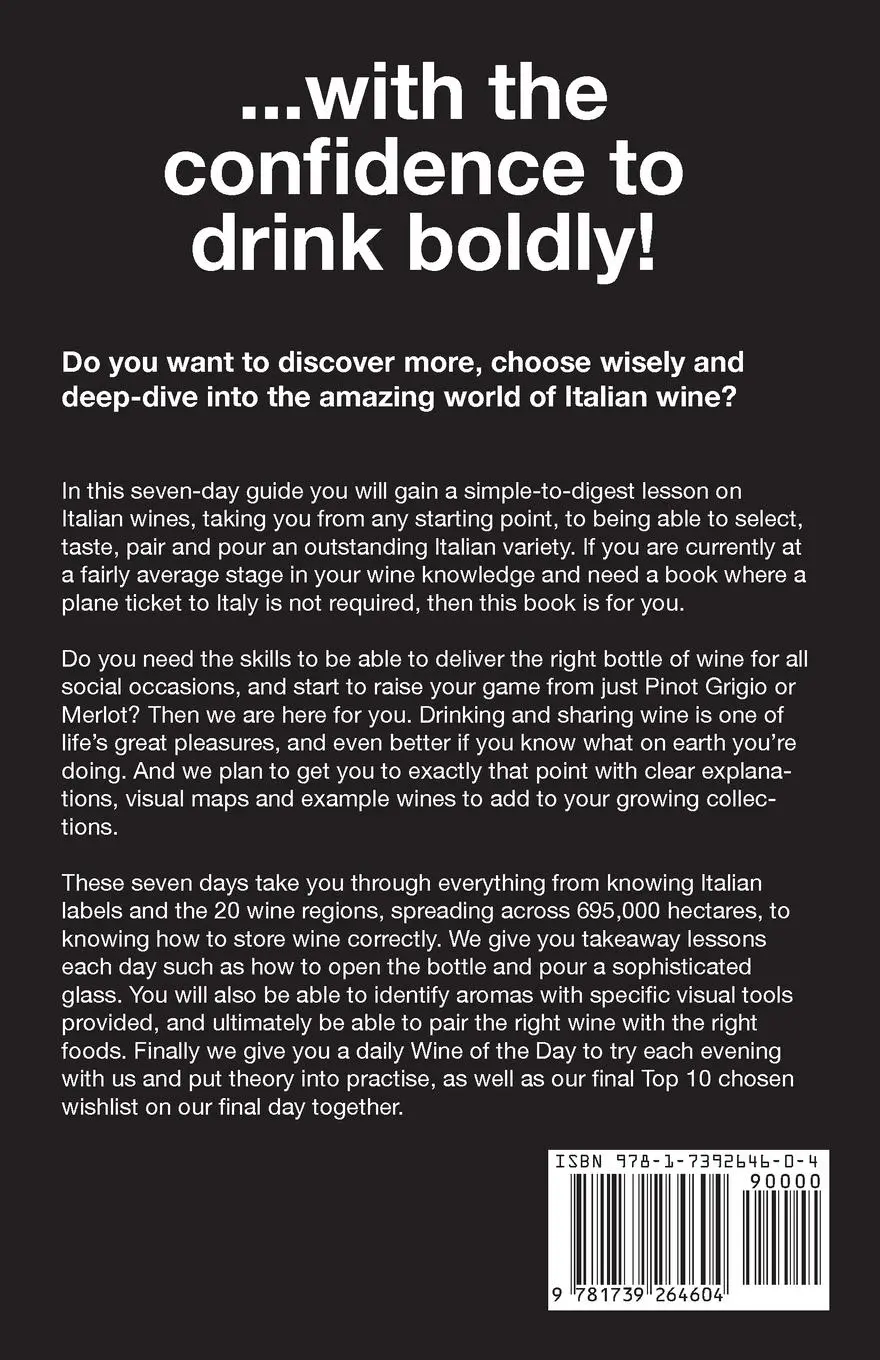 Rückseite: 9781739264604 | The Italian Wine Connoisseur | E. V. Luther | Taschenbuch | Englisch