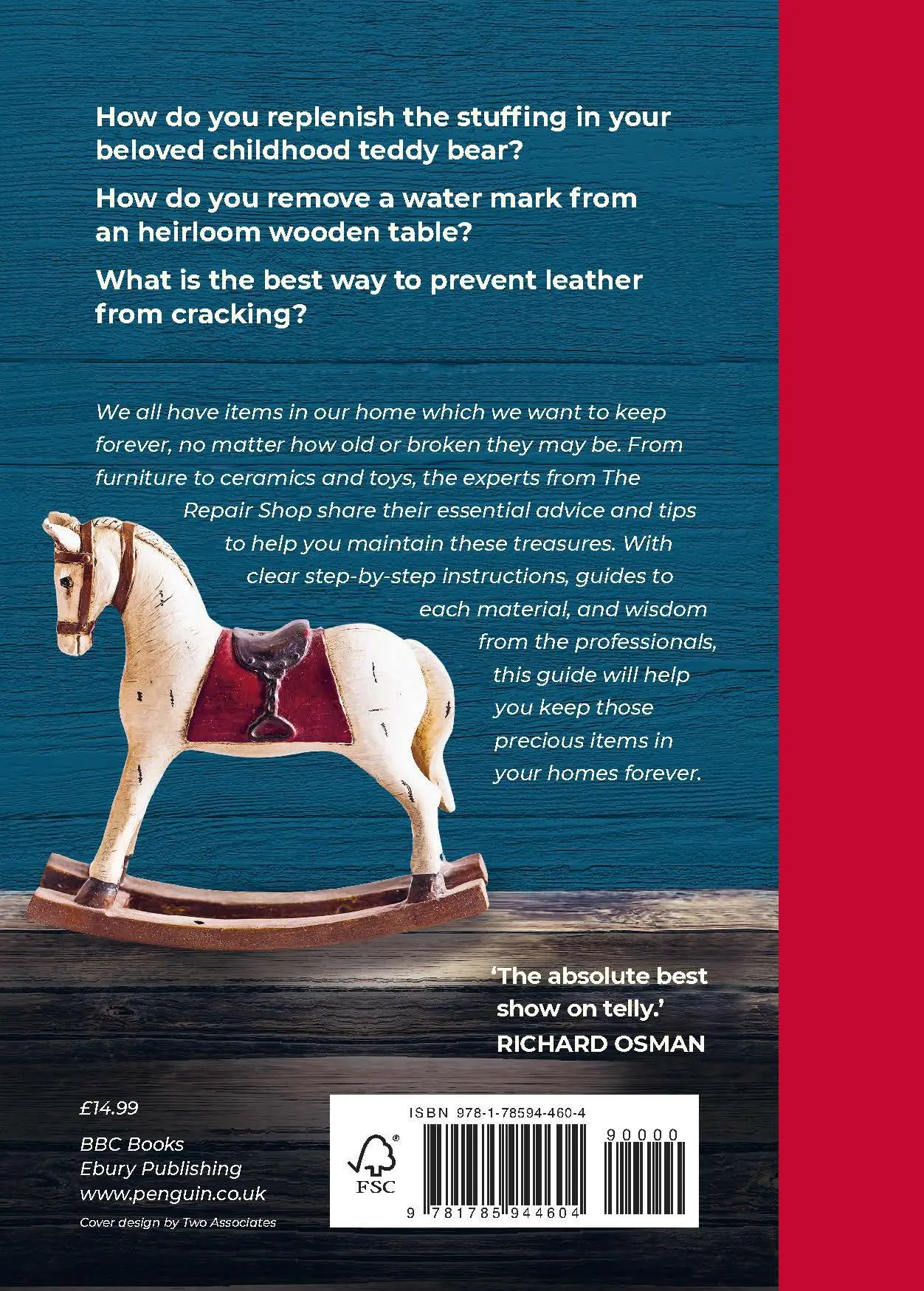 Rückseite: 9781785944604 | The Repair Shop: A Make Do and Mend Handbook | Karen Farrington | Buch