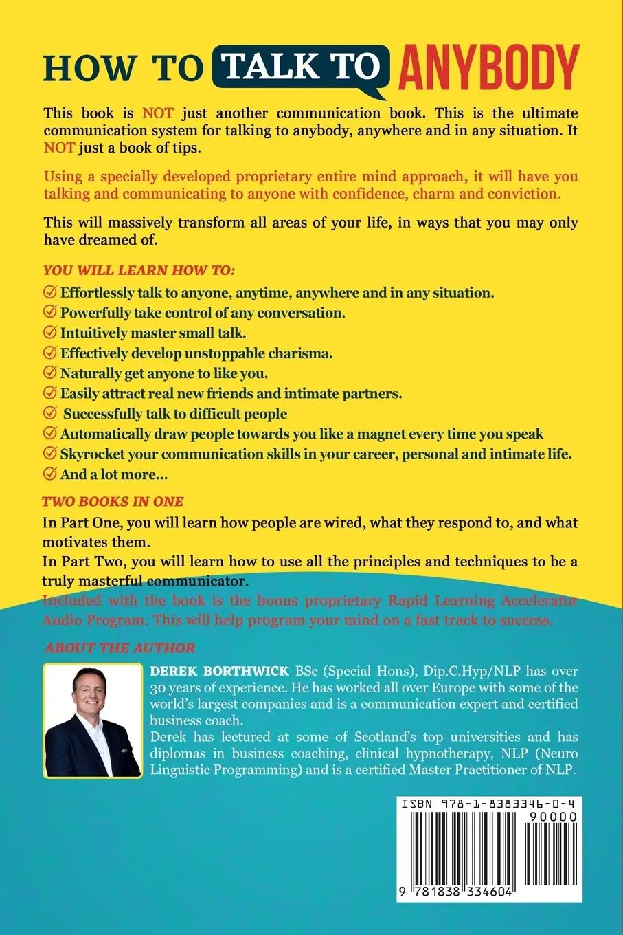 Rückseite: 9781838334604 | How to Talk to Anybody - Learn The Secrets To Small Talk, Business,...