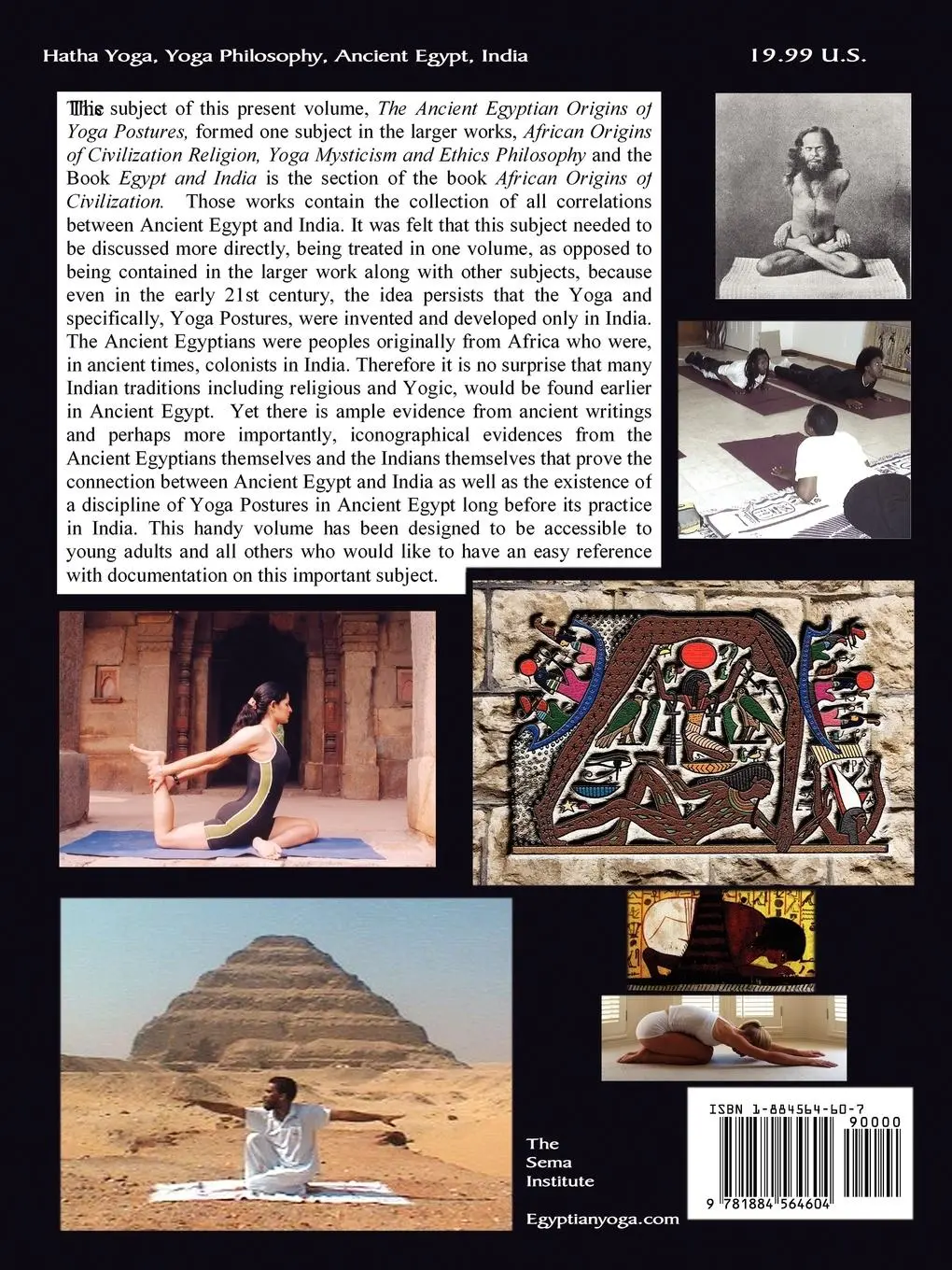 Rückseite: 9781884564604 | The African Origins of Hatha Yoga | Muata Ashby | Taschenbuch | 2006