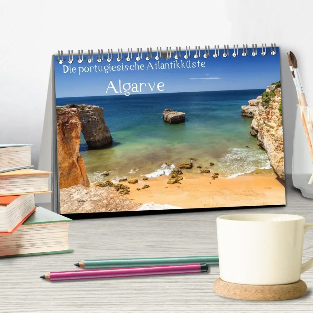 Bild: 9783435654604 | Die portugiesische Atlantikküste - Algarve (Tischkalender 2025 DIN...