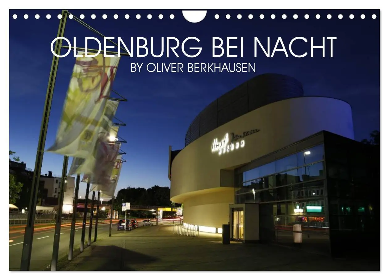 Cover: 9783516074604 | Oldenburg bei Nacht (Wandkalender 2026 DIN A4 quer), CALVENDO...