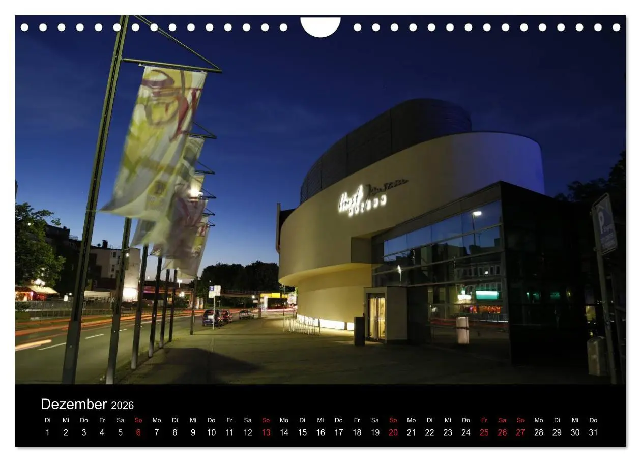 Bild: 9783516074604 | Oldenburg bei Nacht (Wandkalender 2026 DIN A4 quer), CALVENDO...