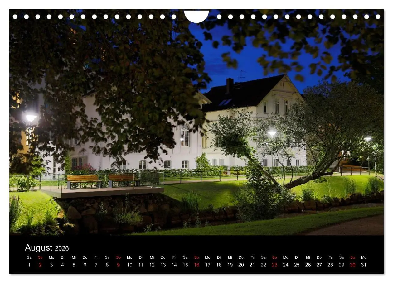 Bild: 9783516074604 | Oldenburg bei Nacht (Wandkalender 2026 DIN A4 quer), CALVENDO...