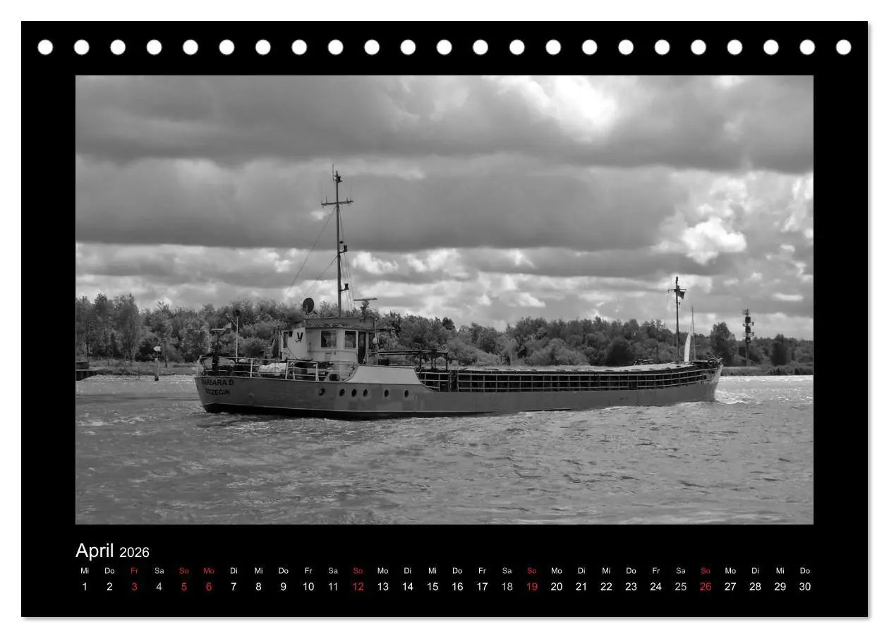 Bild: 9783516144604 | Alte Schiffe (Tischkalender 2026 DIN A5 quer), CALVENDO Monatskalender