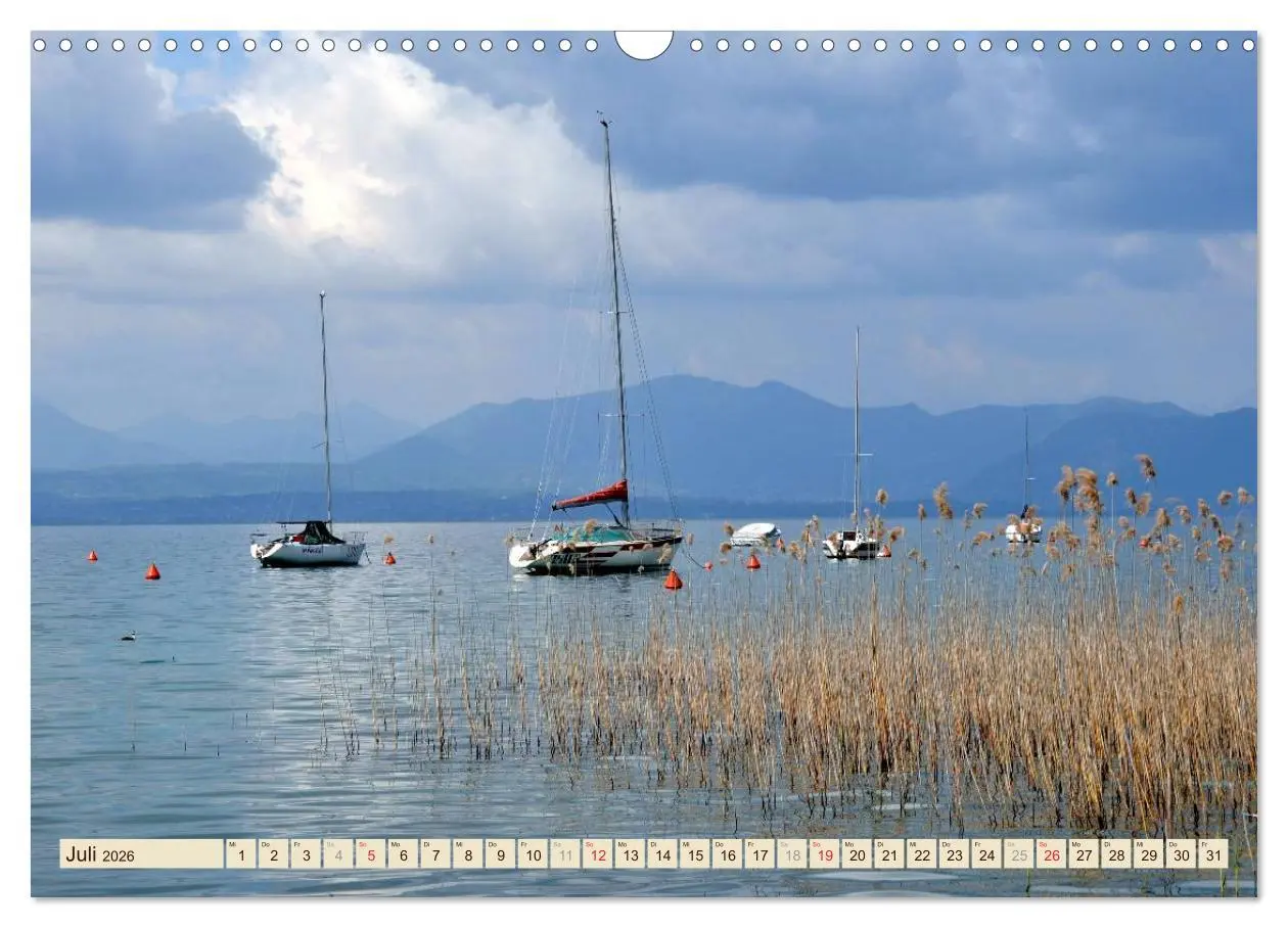 Bild: 9783516214604 | Impressionen vom Gardasee (Wandkalender 2026 DIN A3 quer), CALVENDO...