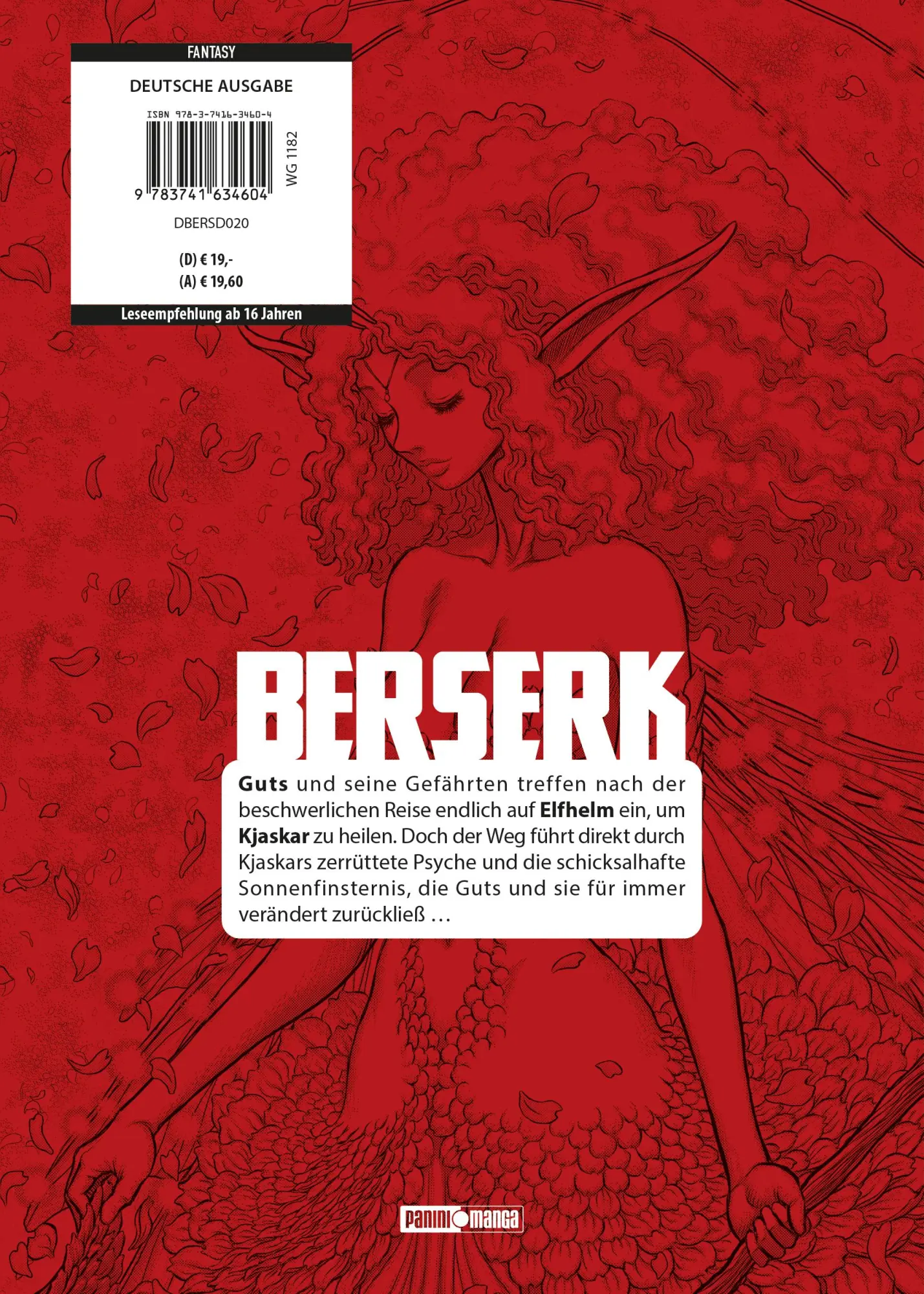 Rückseite: 9783741634604 | Berserk: Ultimative Edition 20 | Kentaro Miura | Taschenbuch | 360 S.