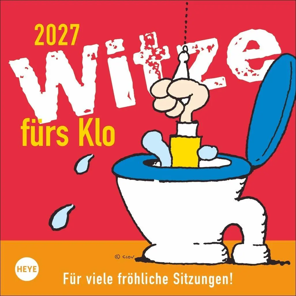 Cover: 9783756414604 | Witze fürs Klo Kalender 2027 | Kalender | Spiralbindung | 58 S. | 2027