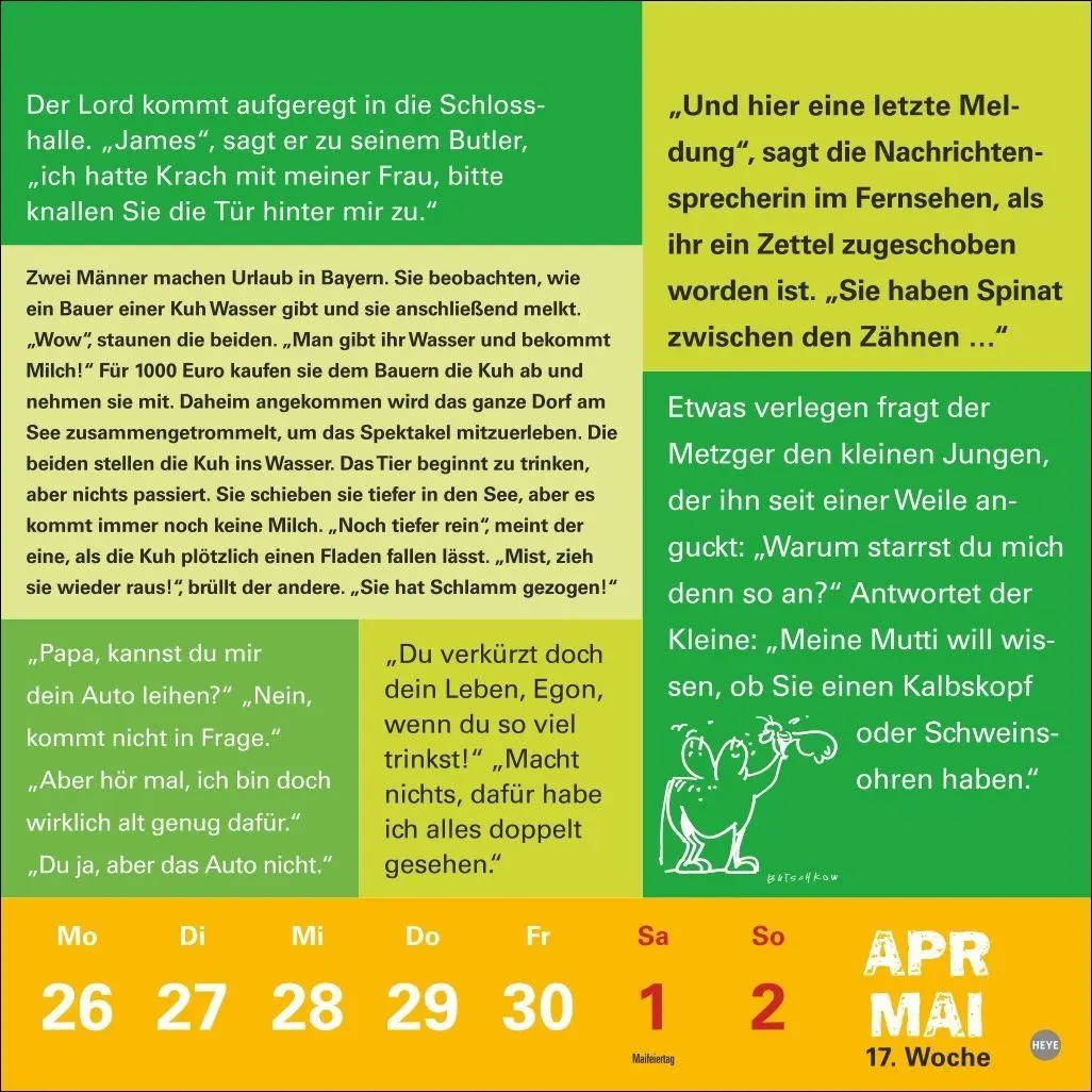 Bild: 9783756414604 | Witze fürs Klo Kalender 2027 | Kalender | Spiralbindung | 58 S. | 2027