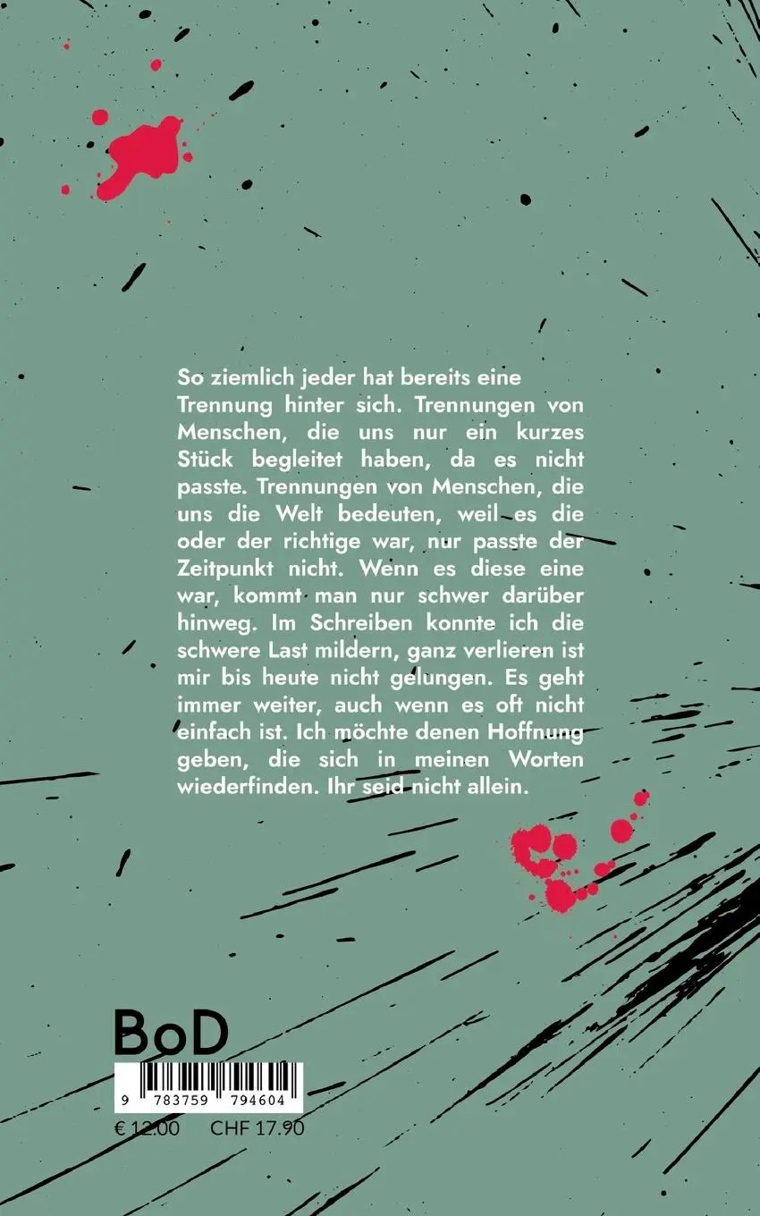 Rückseite: 9783759794604 | Gedankenchaos | Schmerz | Nancy Albani | Taschenbuch | Paperback
