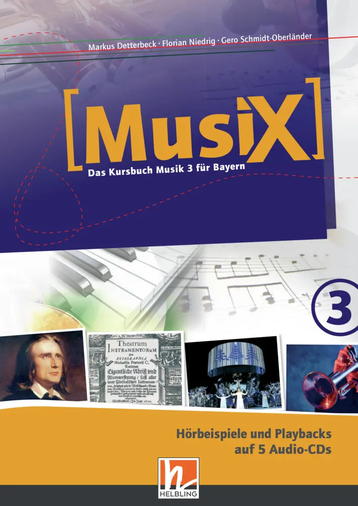 Cover: 9783862274604 | MusiX 3 BY (Ausgabe ab 2017) Audio-Aufnahmen, 5 Audio-CD | Audio-CD