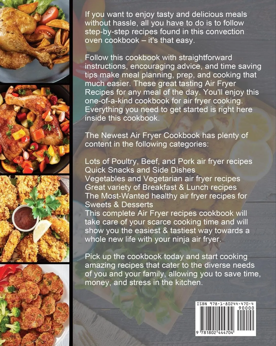 Rückseite: 9781802444704 | The Newest Air Fryer Cookbook | Jamie Brooks | Taschenbuch | Englisch