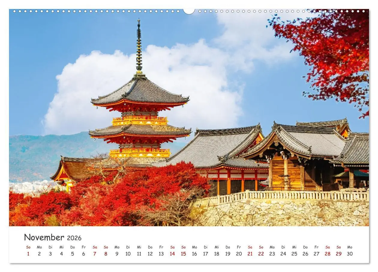 Bild: 9783457284704 | Japanische Tempel und Schreine (hochwertiger Premium Wandkalender...