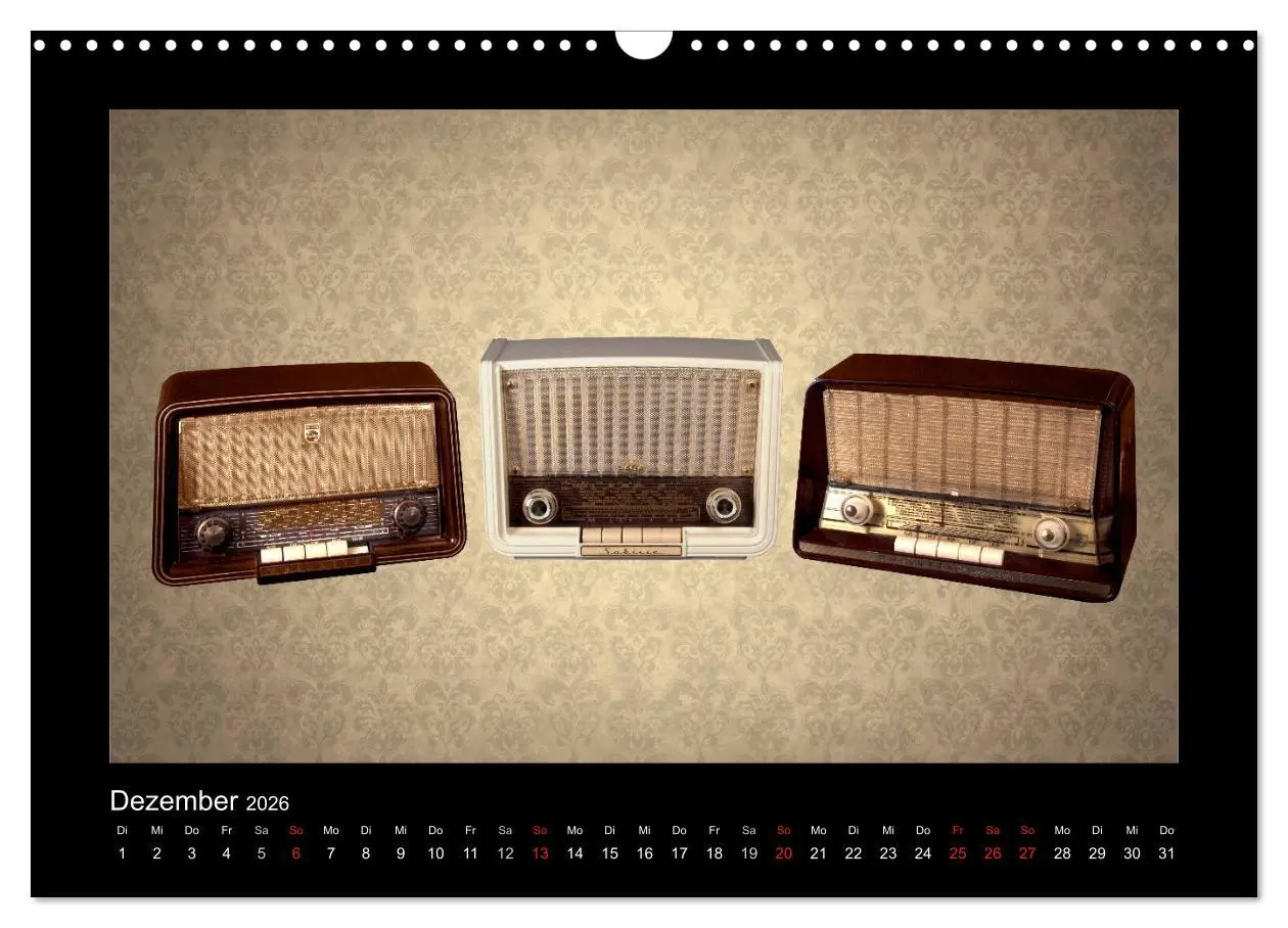 Bild: 9783457974704 | Dampfradios - Antike Radios mit Charme und Patina (Wandkalender...