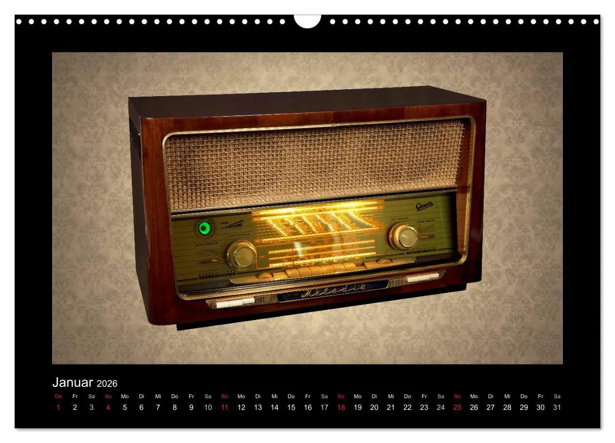 Bild: 9783457974704 | Dampfradios - Antike Radios mit Charme und Patina (Wandkalender...