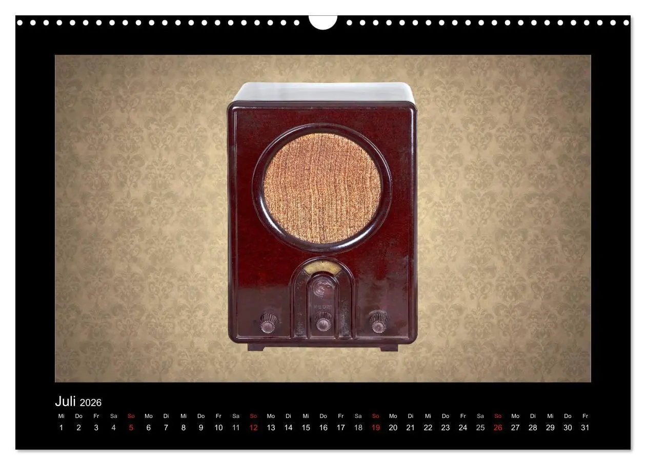 Bild: 9783457974704 | Dampfradios - Antike Radios mit Charme und Patina (Wandkalender...