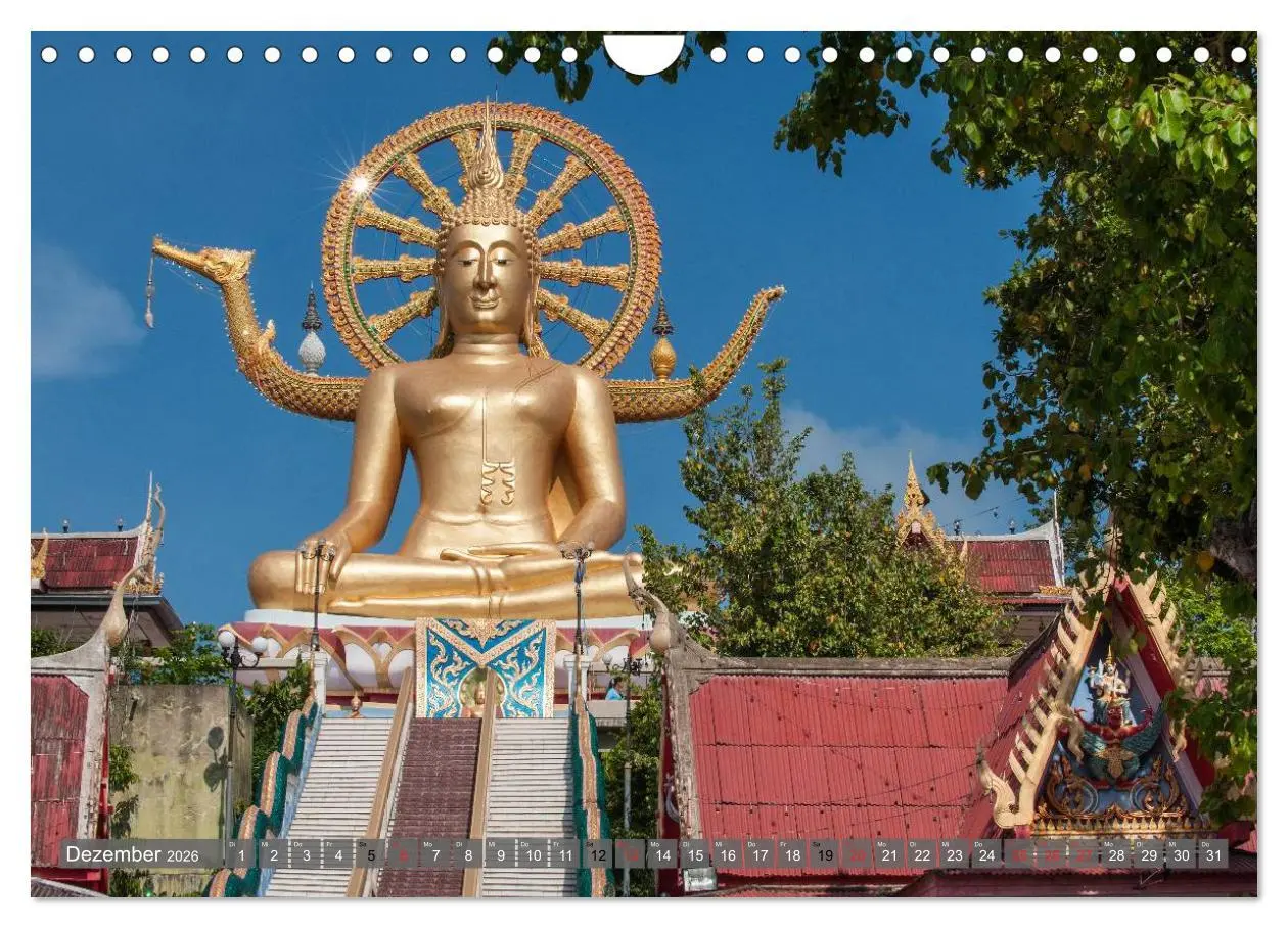 Bild: 9783516134704 | Buddha - Momente der inneren Einkehr (Wandkalender 2026 DIN A4...