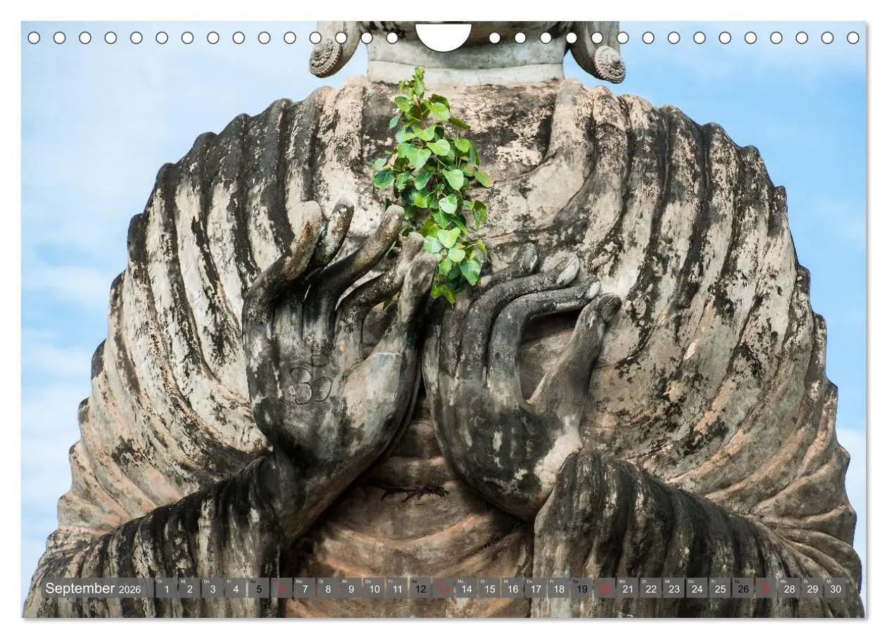 Bild: 9783516134704 | Buddha - Momente der inneren Einkehr (Wandkalender 2026 DIN A4...